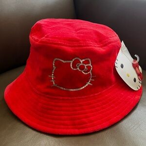 Hello Kitty® 50th Anniversary Claire's Exclusive Bucket Hat ❤️